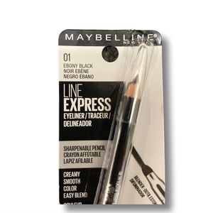 Covergirl Ebony Black Eyeliner Pencil in original packaging